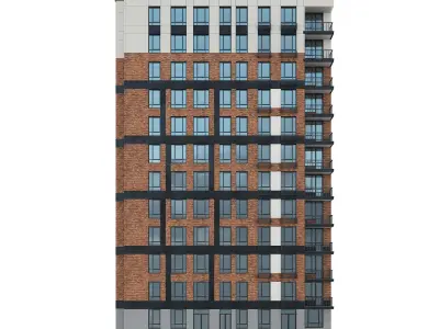 Residential Building 004 3D model