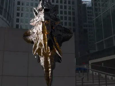 Independence Day inspired mothership  3D model