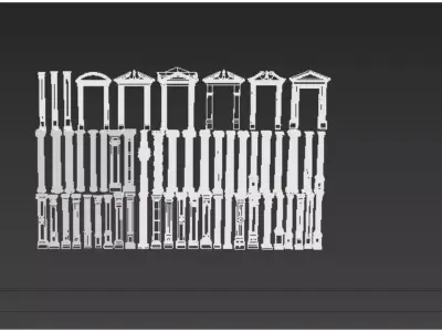 European classical column architectural components Texture
