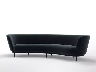 Dandy 4 Seater Sofa 3D model