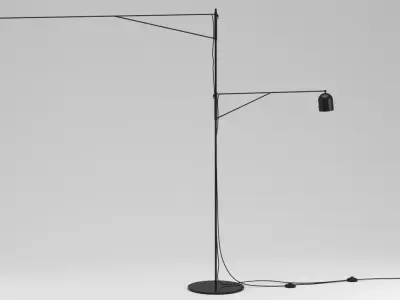 Awkward Lamp 3D model