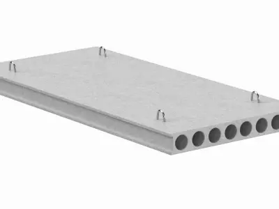 Concrete Slab 3D model