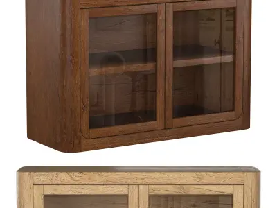 OSLO DOUBLE-DOOR SIDEBOARD 3D model