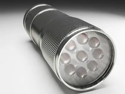 Torch Light  Low-poly 3D model purchase