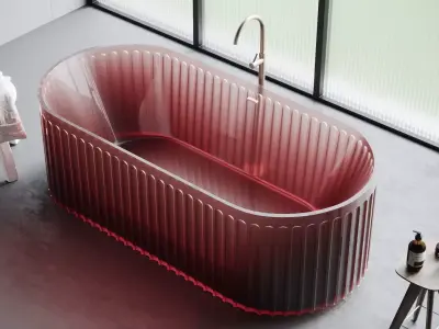 ProVis3D 040 - Modern Interior Series Bathroom 3D model