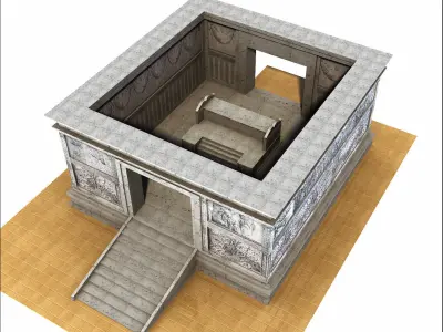 Ara Pacis 3D model