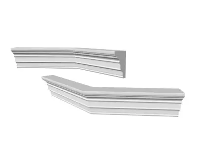 Moulding decorative mouldings and cornices 3D model