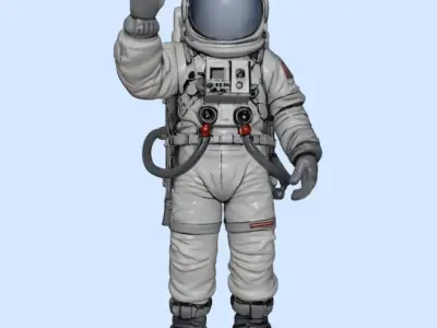 Astronaut 3D print model