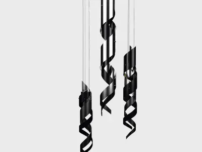 Spiral light 3D model