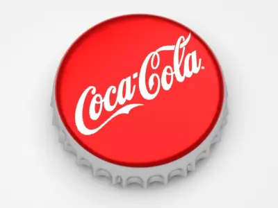 Coca Cola Classic Bottle Cap 3D model