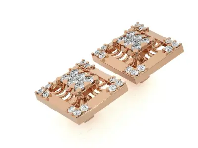 Light wt Pendant Earrings Set 3dm stl obj mtl gltf glb renders  3D print model