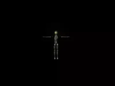 robot humanoid 3D model