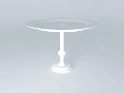 garnish cake dish cake door Free 3D model