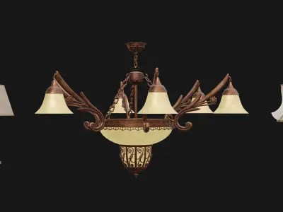 Classical 3D Asset Pack 04 Low-poly 3D model