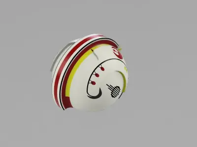 Luke Skywalker helmet 3D print model