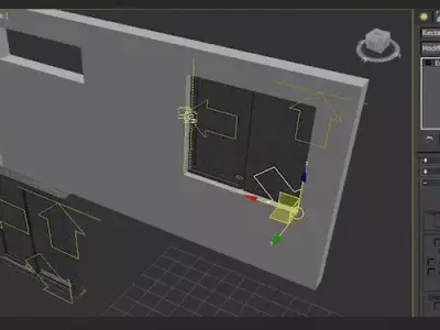 3dsmax smart window 3D model