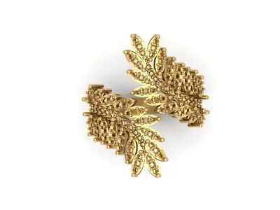 Jewelry ring 162 3D print model