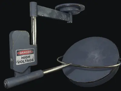 Operating Lamp Low-poly 3D model