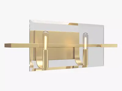 Cahill 2-Light Bath Vanity Wall Light 3D model