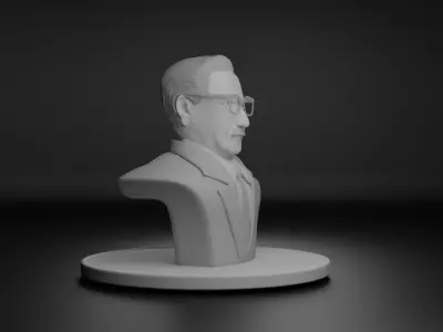 Salvador Allende 3D model
