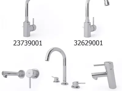 Grohe Concetto Mixers 3D model
