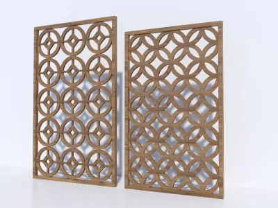 Ornament Panel 3D model