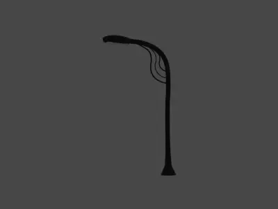 Lamp post 3D model
