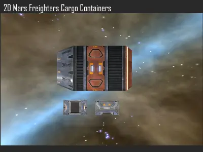 2D Civilian Ships Collection III Texture