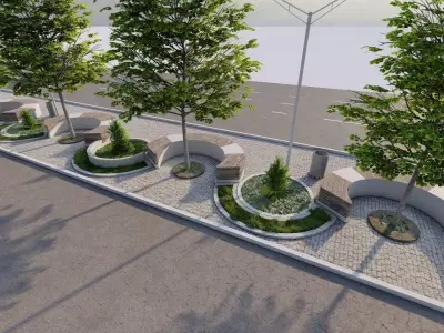 City park-Park-landscape 3D model order