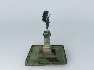 Peace Statue 3D model