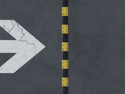 Low Poly Modular Speed Bumps Low-poly 3D model