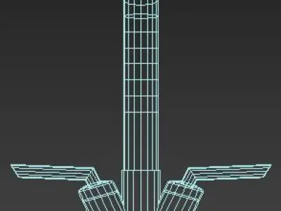 Kitchen and bathroom Tap 6 3D model