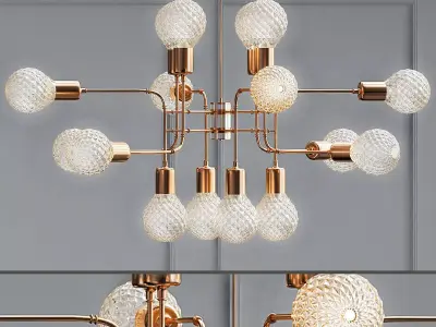 Glamorous Delightful Glass Ball 3D model