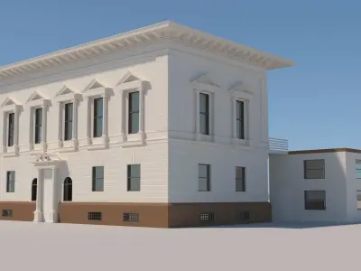 villa laurens Low-poly 3D model