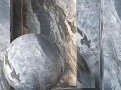 2 Marble Textures 4K - Seamless Texture