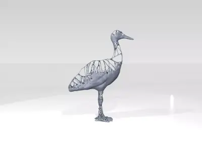 Crane Dust Voronoi 3D model