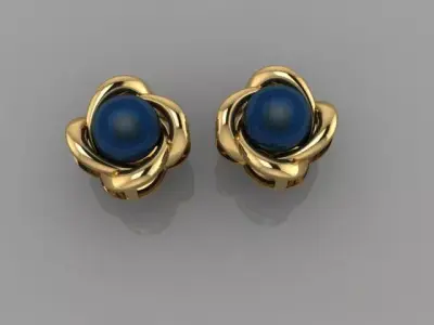 EARING STUDS 3D model buy