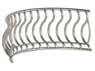 Exquisite Balcony Rail 3D print model