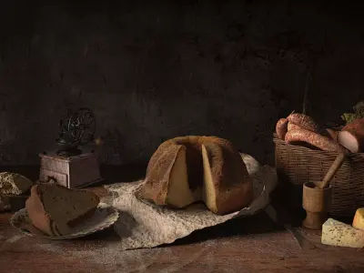 Archmodels vol 151 - photo-realistic food 3D model