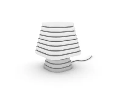 Wooden Lamp  3D print model