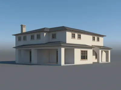 Generic Villa 004 3D model