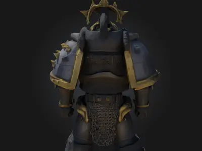  Chaos Armor Knight 3D model