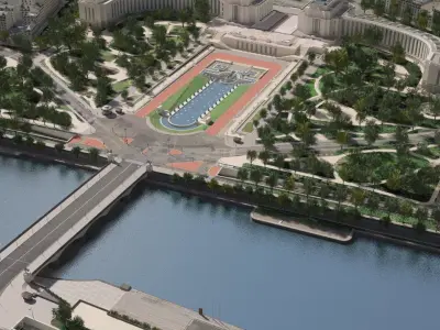  Paris City Eiffel Tower 