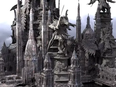 Lycan Prince Kit bash Kitbash 1 3D model