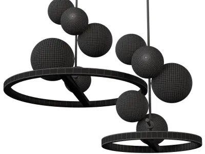 IONA B lampatron pendant light 3D model