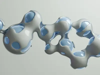 Abstract Sci-Fi Animation 3D model