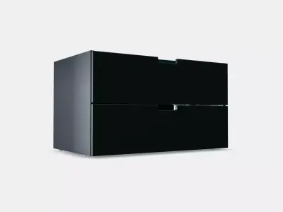 NORDLI Modular chest of 2 drawers 5 Low-poly 3D model