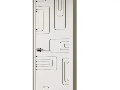 Interior Door 38 3D model