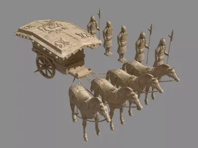 Terracotta Warriors 301 3D model
