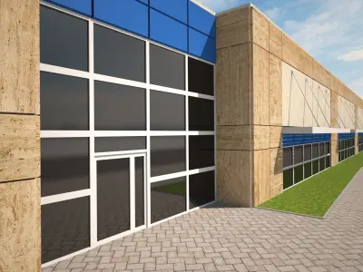 Magazine Building2 3D model